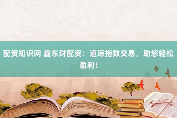 配资知识网 鑫东财配资:道琼指数交易,助您轻松盈利!